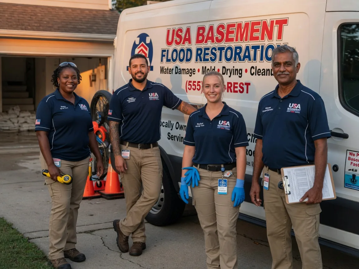 Basement Flood Cleanup company in Memphis, MI